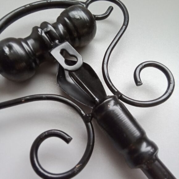 Wall Decor Metal Key Black‎ Gold Rustic Farmhouse - Picture 7 of 10